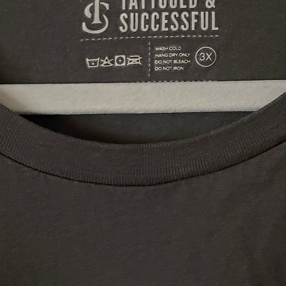 Tattooed & Succesful TShirts 3X - Picture 6 of 6